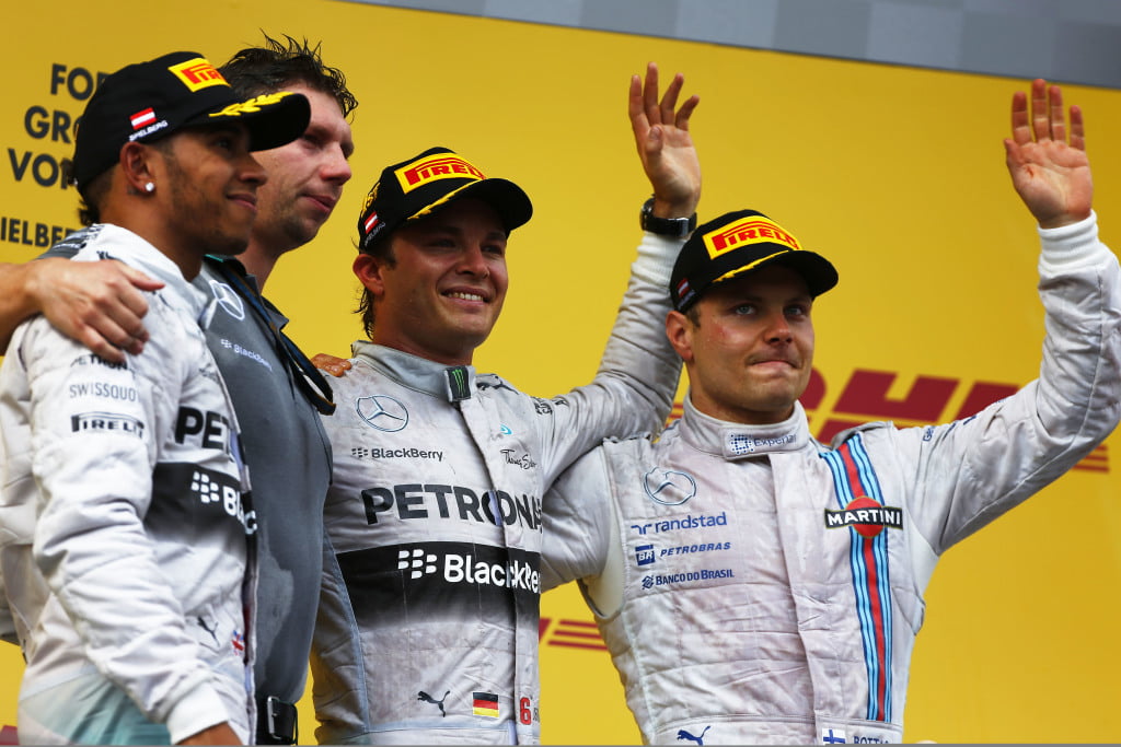 Valtteri Bottas 45 podium