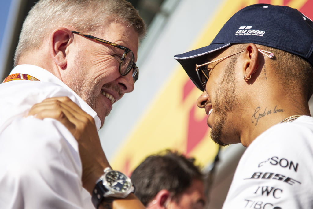 Brawn gelijkenis Schumacher Hamilton