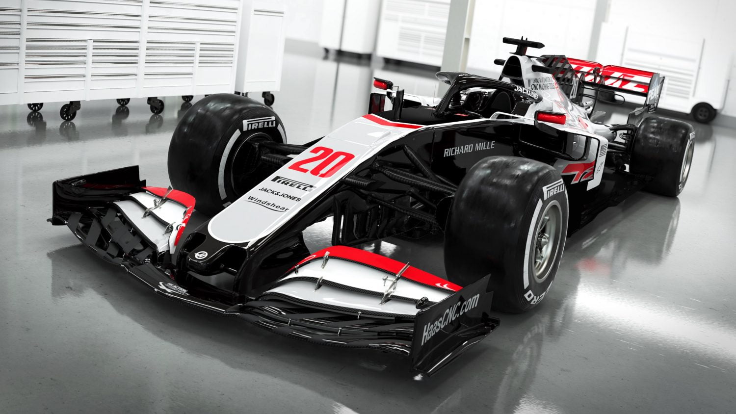 Haas onthult 2020-auto