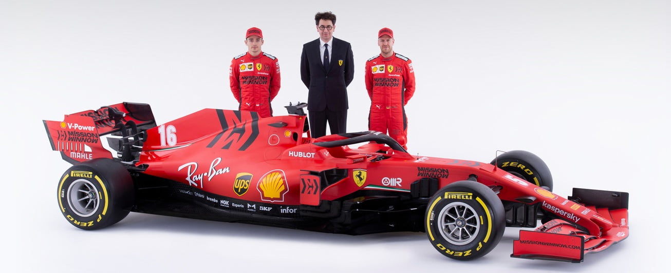 Ferrari nieuwe F1 auto 2020