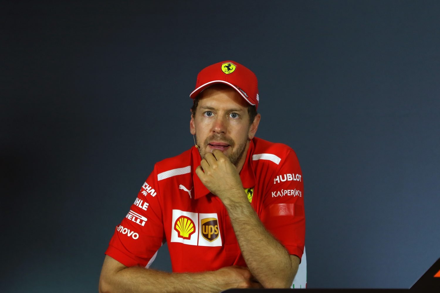 Binotto Vettel Ferrari