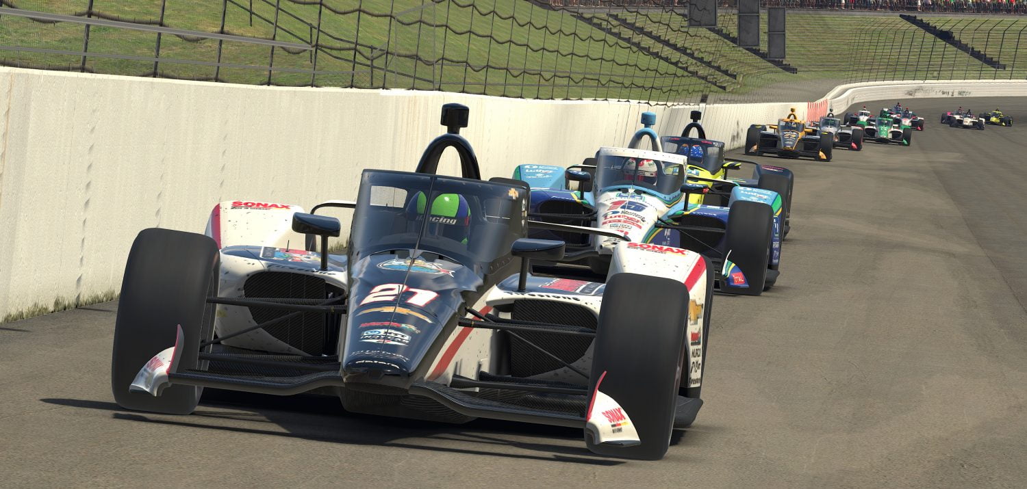Van volkslied tot virtuele actie, VeeKay draait warm voor Indycar-simraces: ‘Gaaf toch?’