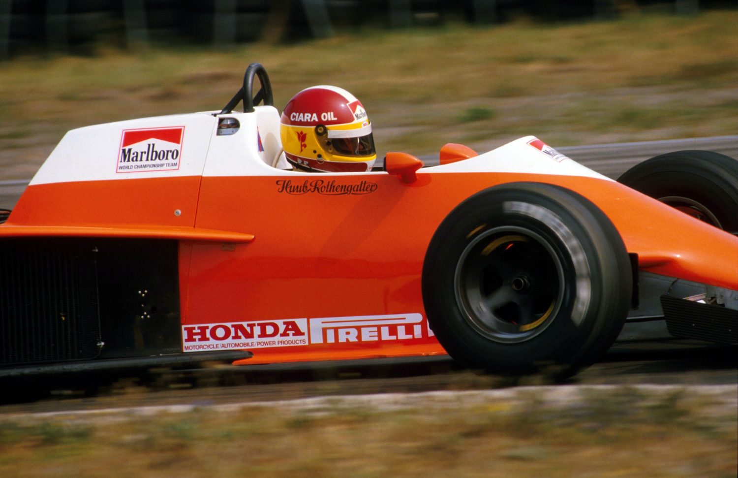 Terug naar Zandvoort: 1984, barre tijden, zelfs met Huub Rothengatter in last-minute oranje