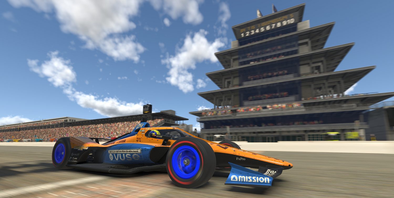 Rel in Indycar-simrace: ‘We schakelen Norris uit, kom op!’