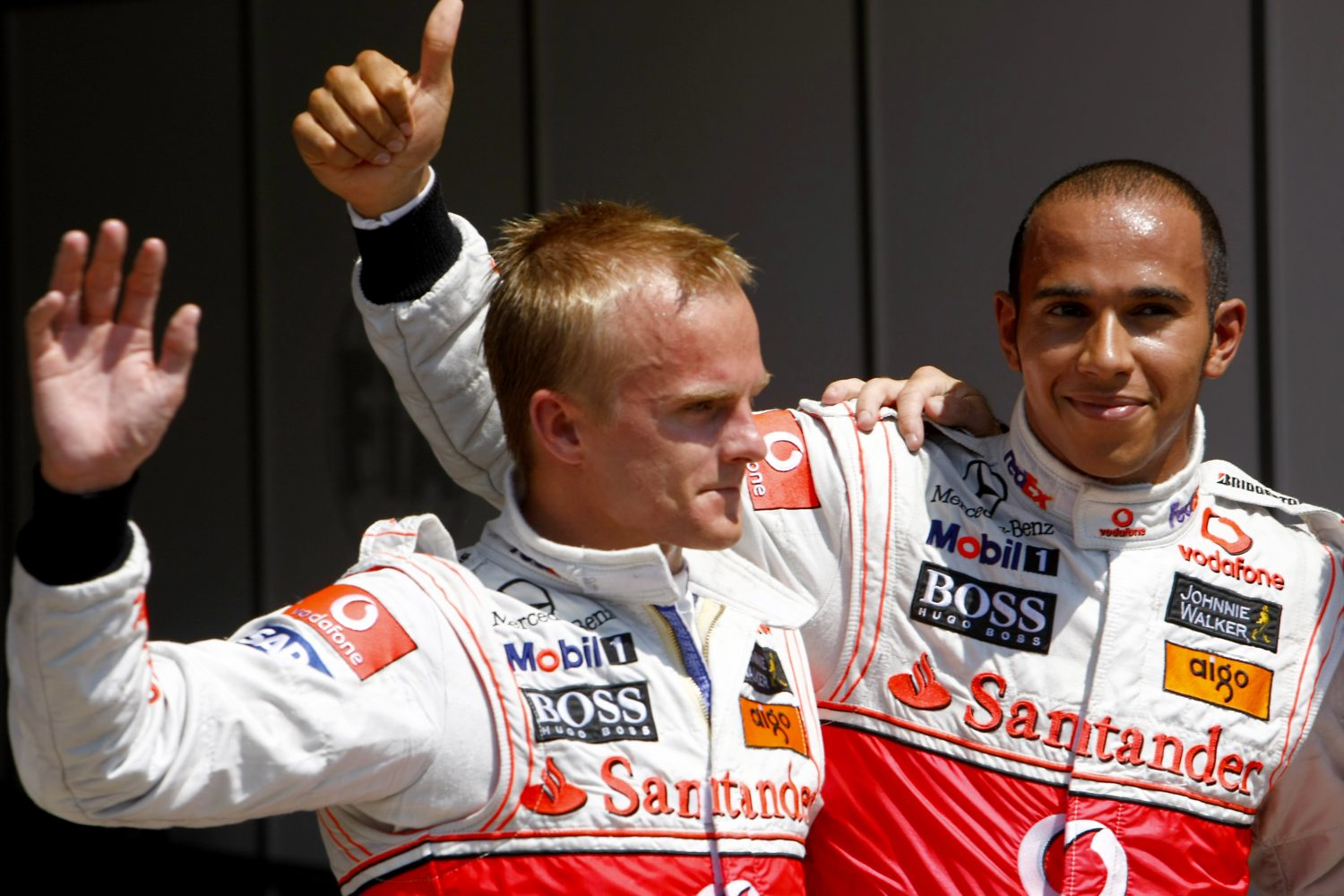 De pikante weddenschap van Hamilton en Kovalainen op Eau Rouge