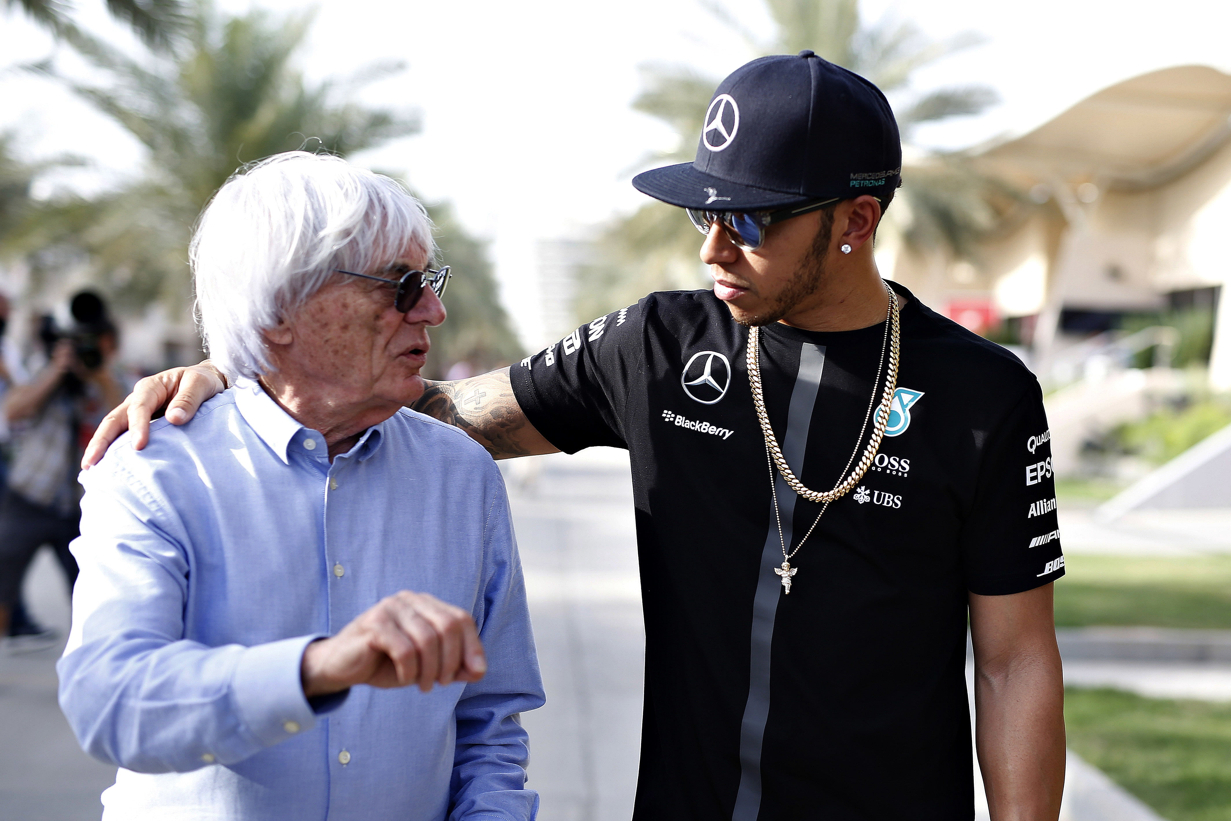 Ecclestone Hamilton Verstappen