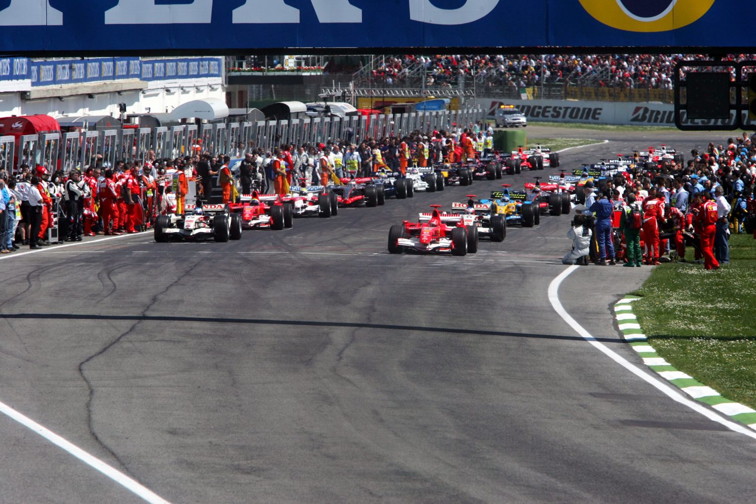 Slechts één vrije training voor Grand Prix op Imola