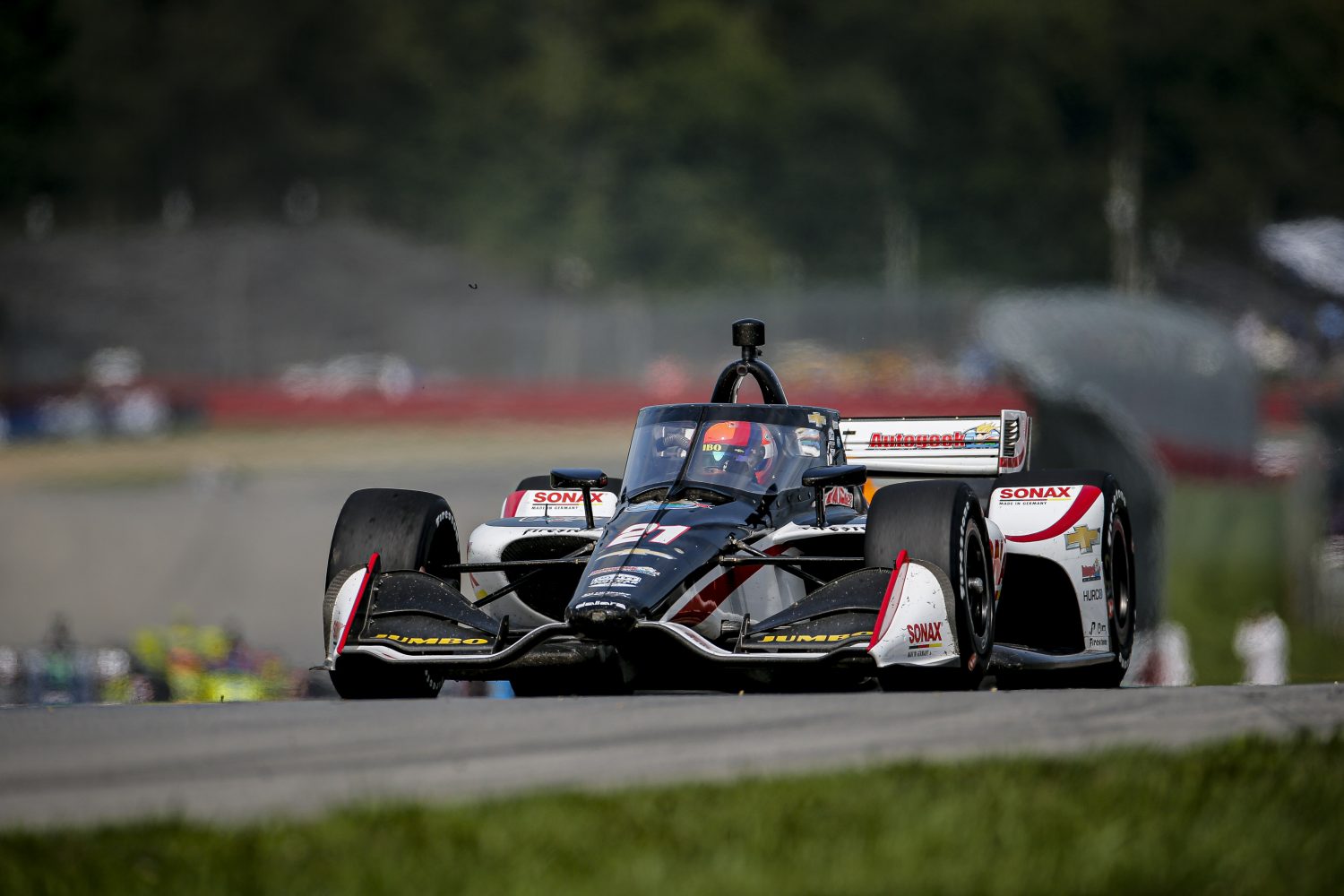VeeKay elfde na ‘hele zware race’ op Mid-Ohio