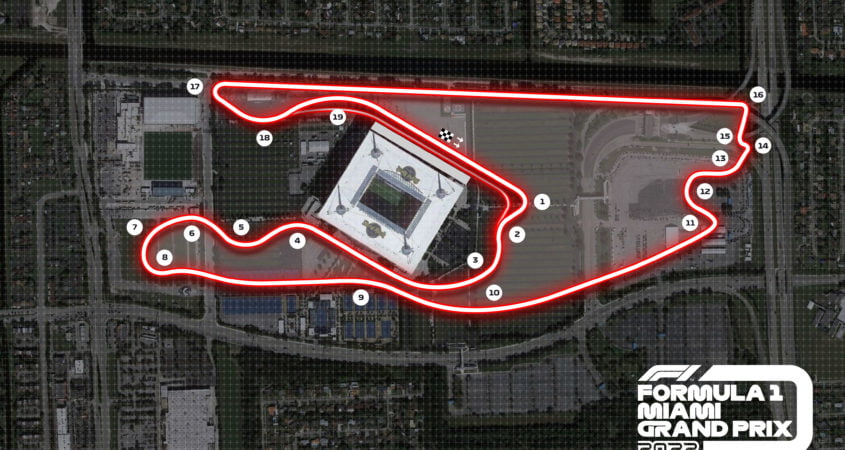 Video F1-circuit miami