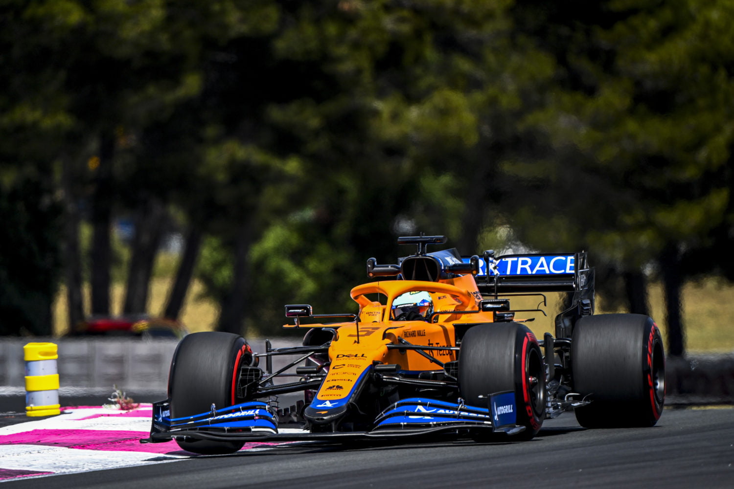 Ricciardo op het Franse Paul Ricard