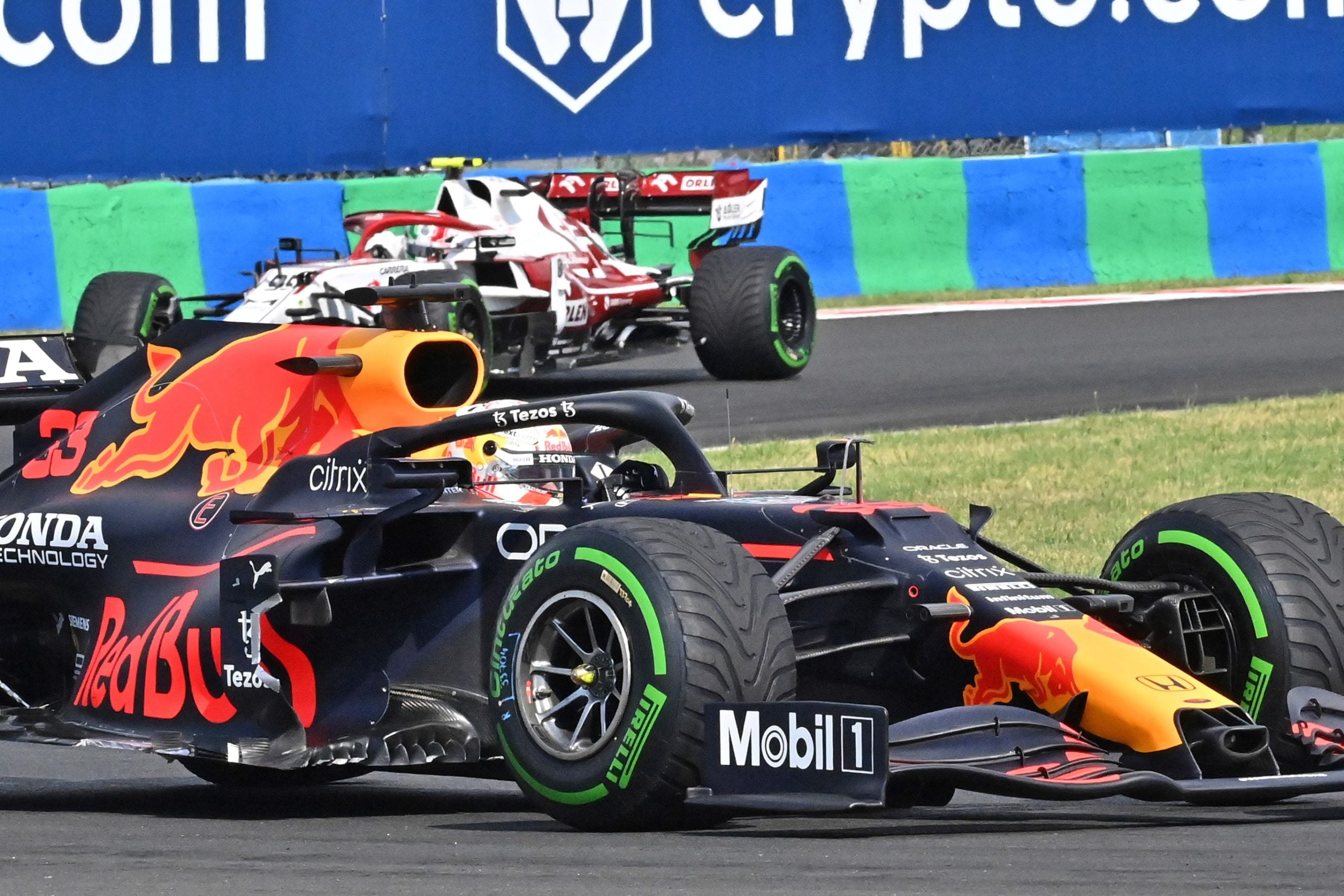 In beeld: de schade die Verstappen hinderde in Hongarije - Formule1.nl