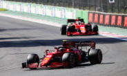 Carlos Sainz en Charles Leclerc