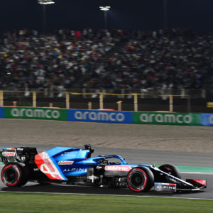 Fernando Alonso in Qatar.