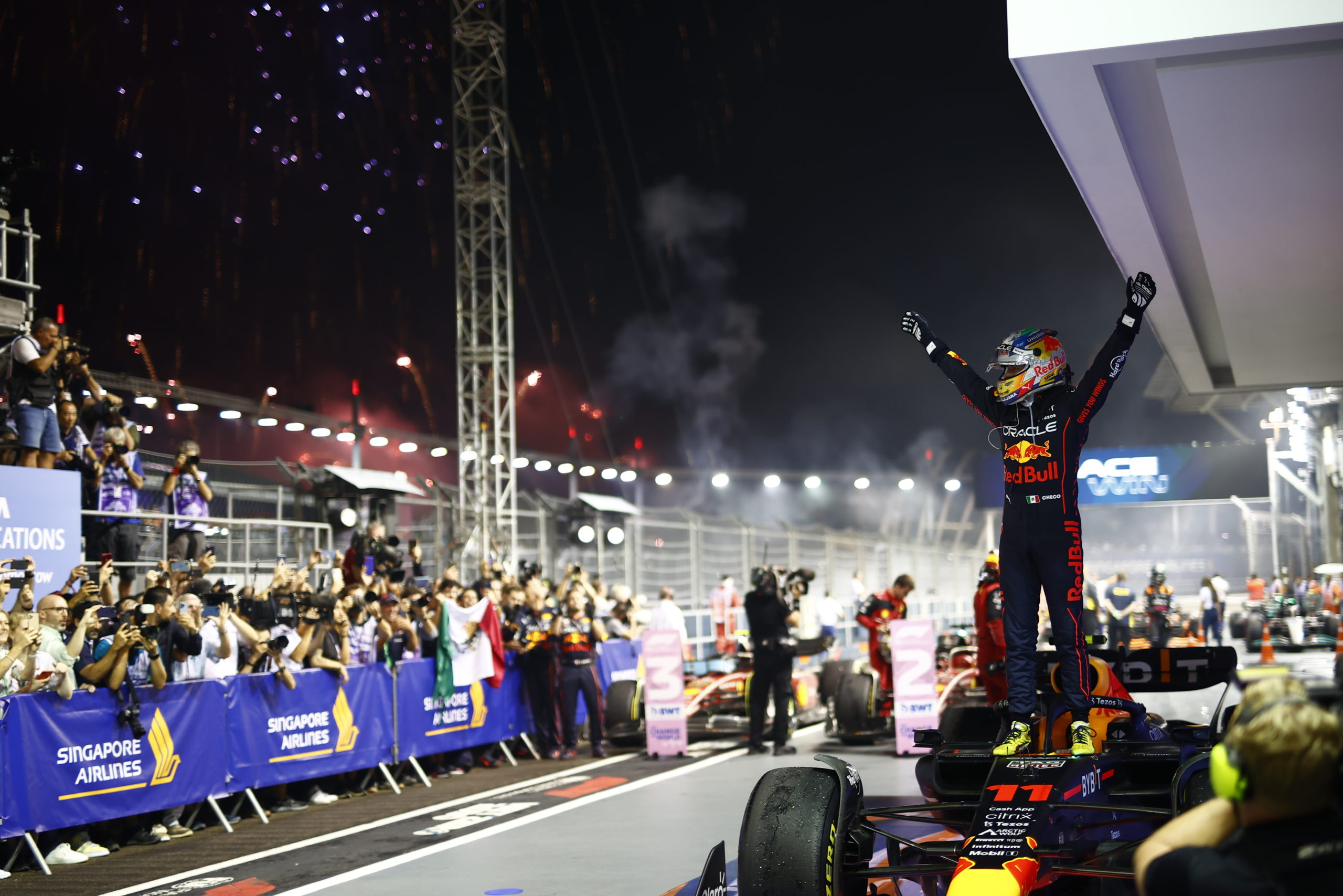 Pérez passava sempre davanti agli steward: in ballo c’è la sua vittoria a Singapore?