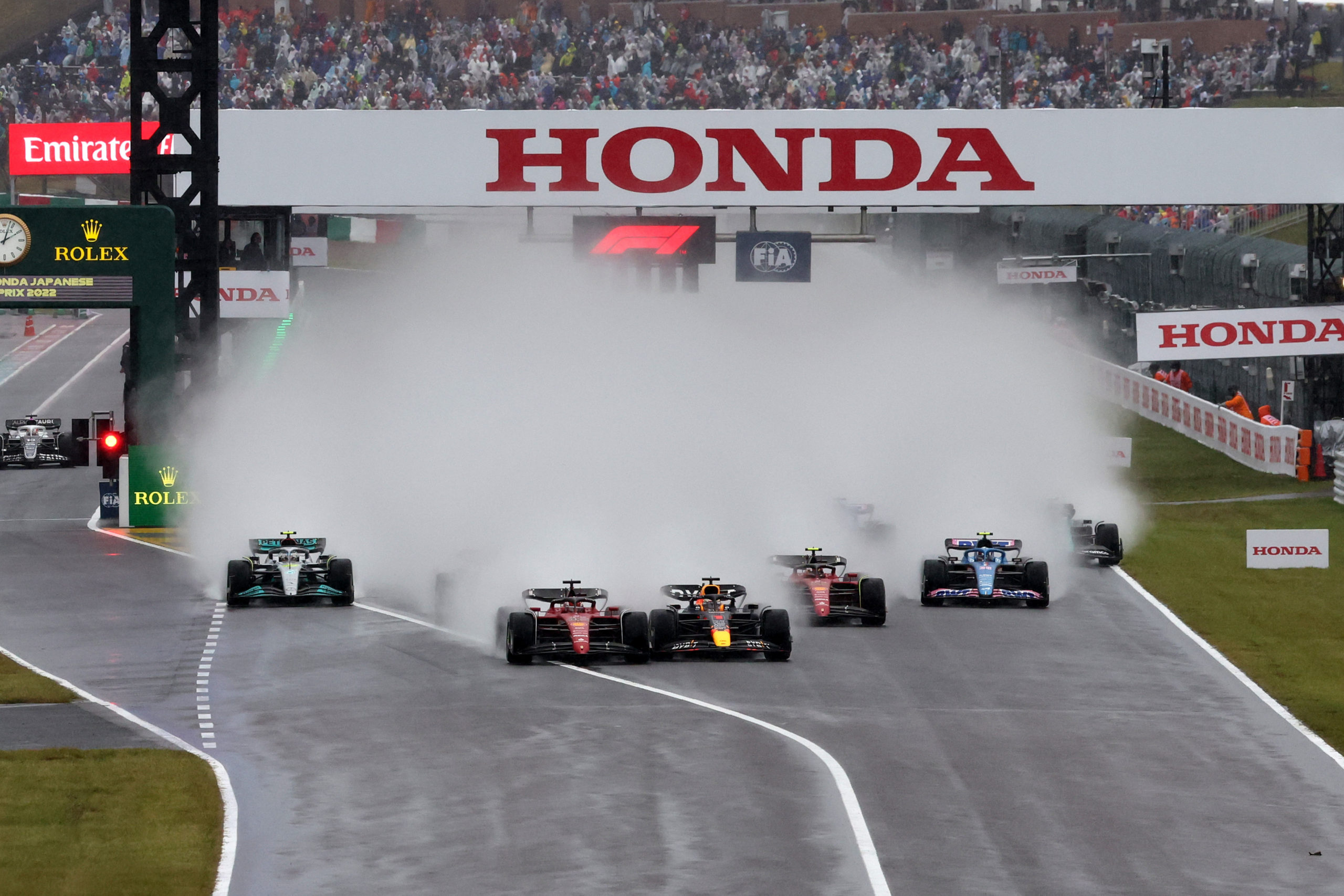 Nov Gp Formule 1 werkt aan oplossing om spray in regenraces te verminderen