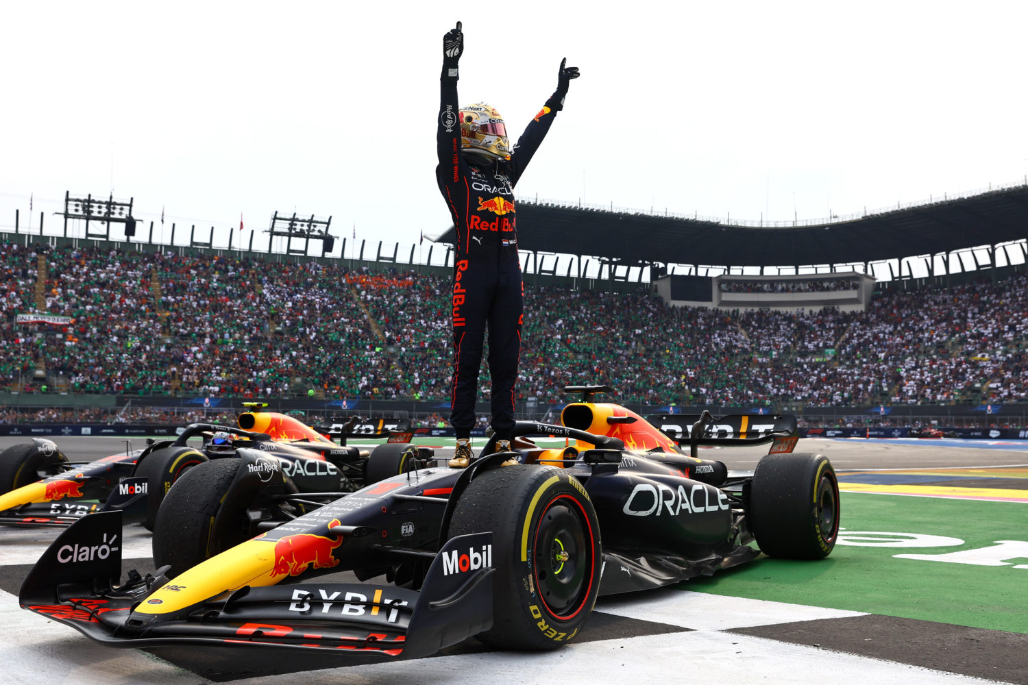 De zege van Max Verstappen in de GP van Mexico 2022. Ook in 2023 mikt de Tilburger weer op winst 