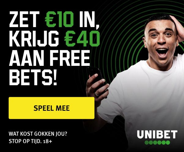 Unibet welkomstbonus