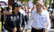 Domenicali met Sergio Perez van Red Bull