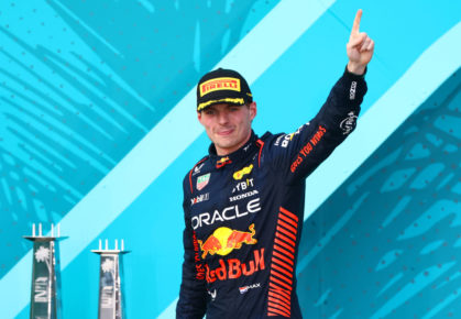 Max Verstappen Presenteert Nieuw Miami helmontwerp 2022