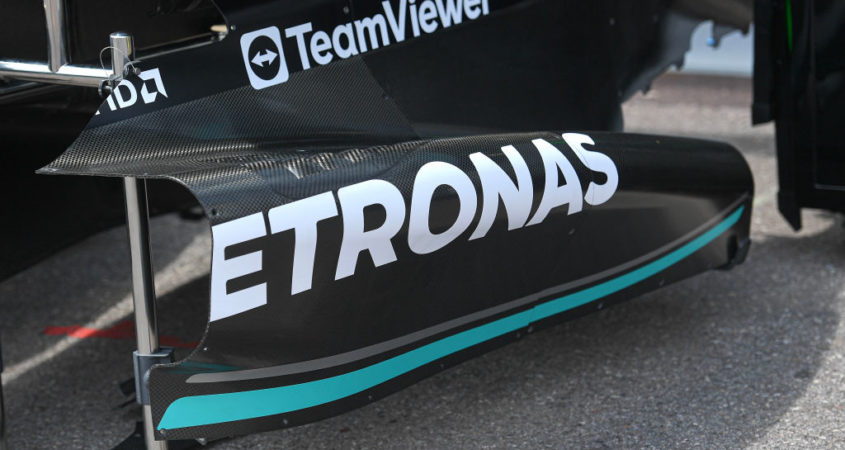 Mercedes upgrade sidepod Monaco