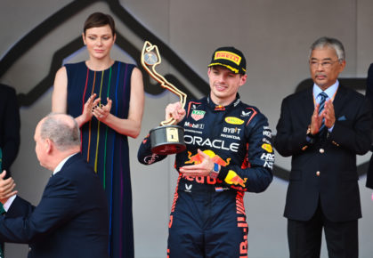 Verstappen podium Monaco