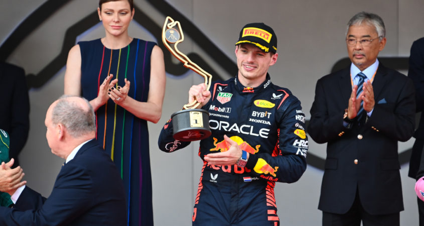 Verstappen podium Monaco