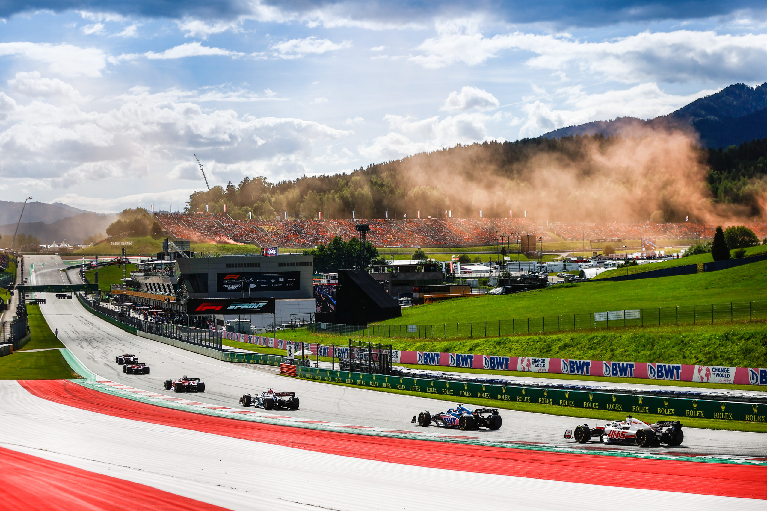 Tijdschema Grand Prix van Oostenrijk