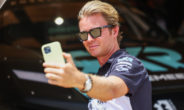 Nico Rosberg neemt een selfie