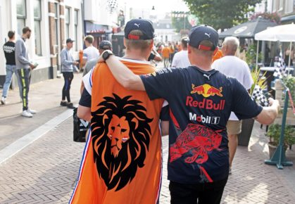 Formule 1-fans in Zandvoort