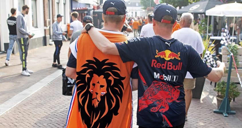Formule 1-fans in Zandvoort