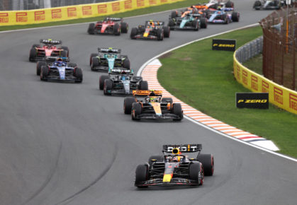 Start van de Dutch GP