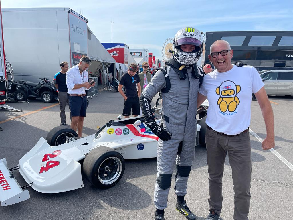 Hesketh en James Hunt