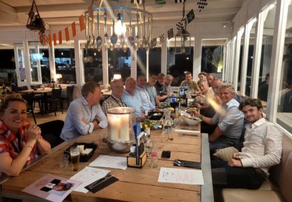 Afscheid Ivo op den Camp etentje Zandvoort DutchGP