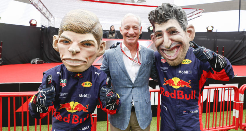 Greg Maffei en Max Verstappen