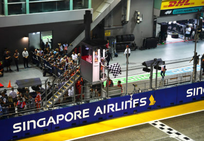 volledige uitslag GP Singapore