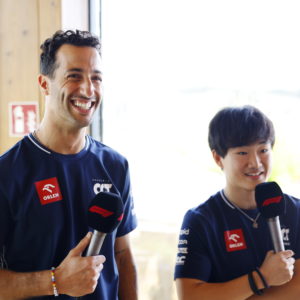 Yuki Tsunoda en Daniel Ricciardo