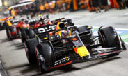 Max Verstappen in pitlane Singapore