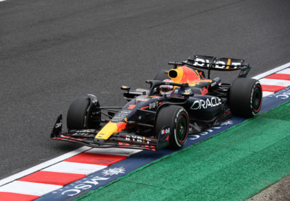 Max Verstappen in Japan