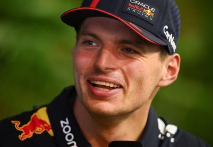 Max Verstappen in Singapore.