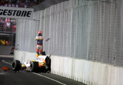 Nelson Piquet jr. crash singapore