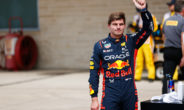 Max Verstappen op zaterdag in Austin