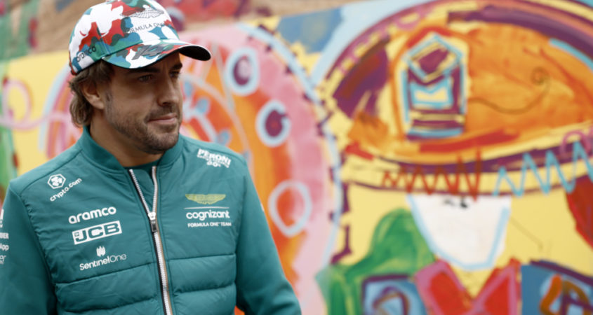 Fernando Alonso in Mexico