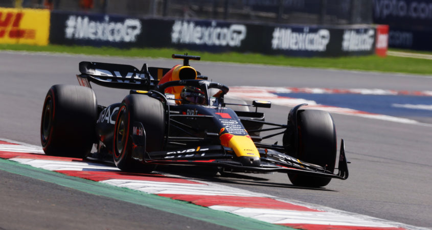 Max Verstappen in Mexico