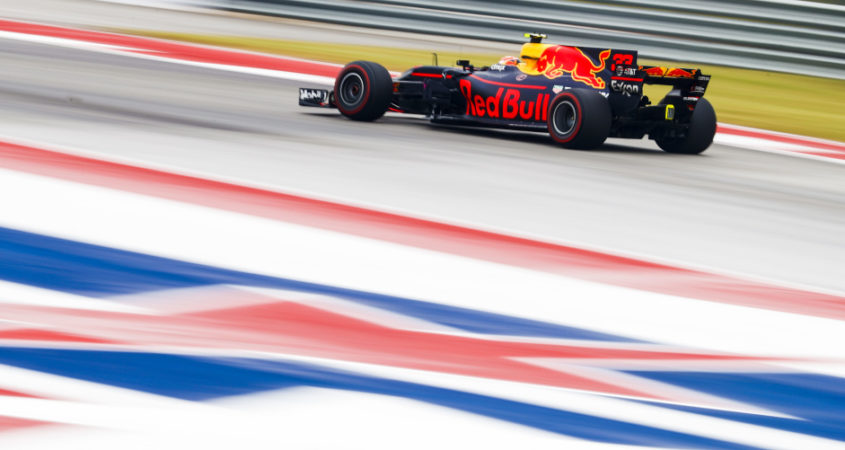 Max Verstappen in Austin