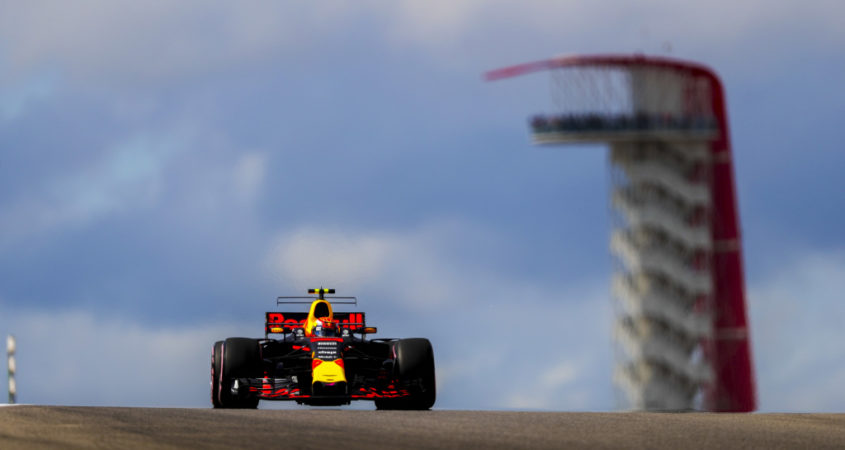 Max Verstappen in Austin