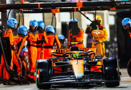 Wereldrecord pitstop Lando Norris in Qatar