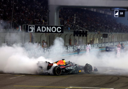 Max Verstappen abu dhabi 2022