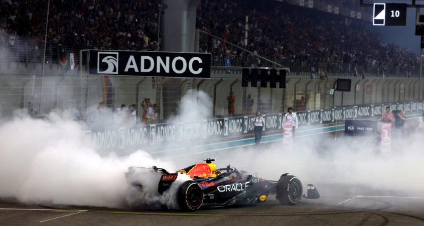 Max Verstappen abu dhabi 2022