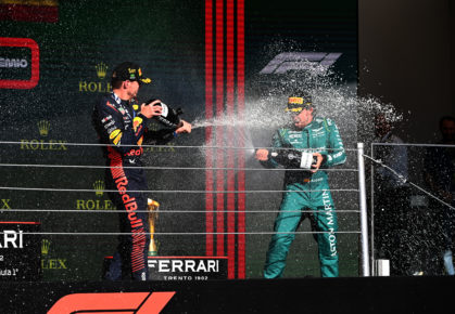 Alonso en Verstappen