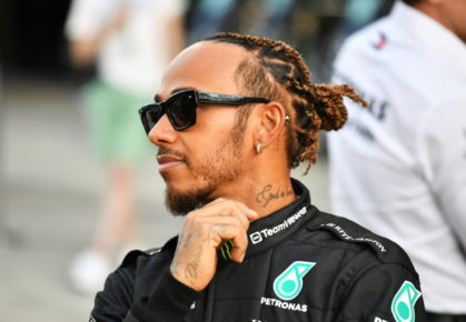 Lewis Hamilton in Abu Dhabi